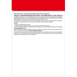 Nintendo Switch Online + Pack additionnel (Abonnement individuel)
