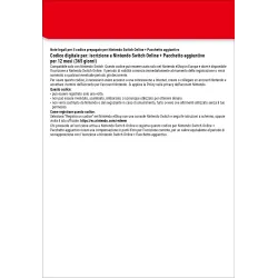 Nintendo Switch Online + Pacchetto aggiuntivo (Iscrizione individuale)