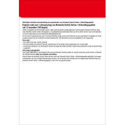 Nintendo Switch Online + Uitbreidingspakket (Individueel lidmaatschap)