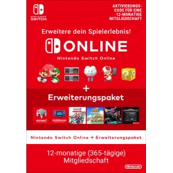 Nintendo Switch Online + Erweiterungspaket (Einzelmitgliedschaft)
