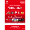 Nintendo Switch Online + Pack additionnel (Abonnement individuel)