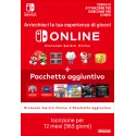 Nintendo Switch Online + Pacchetto aggiuntivo (Iscrizione individuale)