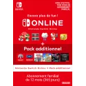 Nintendo Switch Online + Pack additionnel (Abonnement familial)
