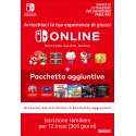 Nintendo Switch Online + Pacchetto aggiuntivo (Iscrizione familiare)