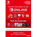 Nintendo Switch Online + Pack de expansão (Adesão familiar)