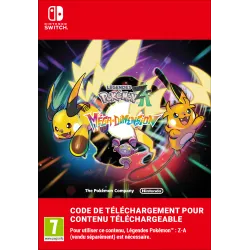 LEYENDAS POKÉMON: Z-A «MEGADIMIENSIÓN» NINTENDO SWITCH Y NINTENDO SWITCH 2 EDITION CONTENIDO DESCARGABLE CÓDIGO DESCARGA DIGITAL