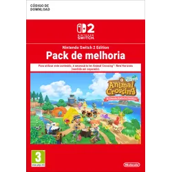 ANIMAL CROSSING: NEW HORIZONS NINTENDO SWITCH 2 EDITION UPGRADE PACK CÓDIGO DESCARGA DIGITAL PACK MEJORA REQUIERE JUEGO COMPLETO