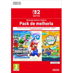 Super Mario Bros. Wonder – Pack de melhoria (Nintendo Switch 2 Edition) + Vamos ao Parque Belabel