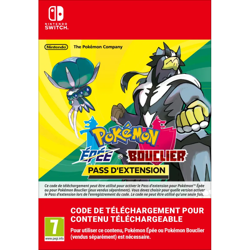Pokémon Bouclier : Pass d'extension