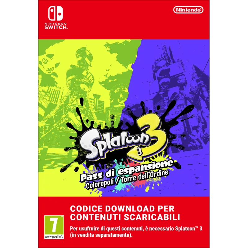 Pass di espansione di Splatoon 3