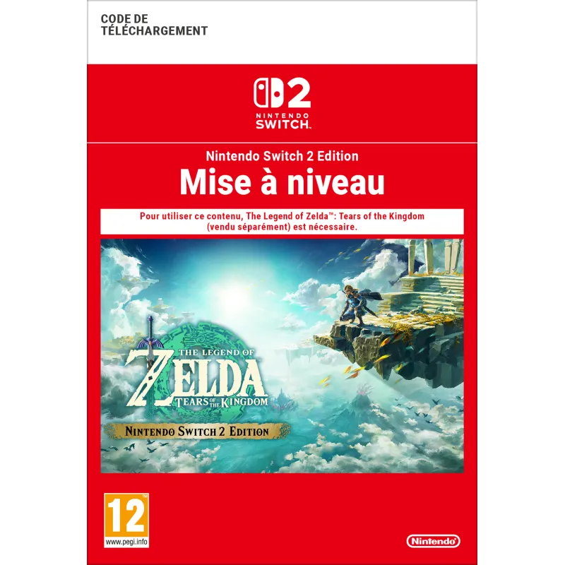 The Legend of Zelda: Tears of the Kingdom – Mise à niveau Nintendo Switch 2 Edition