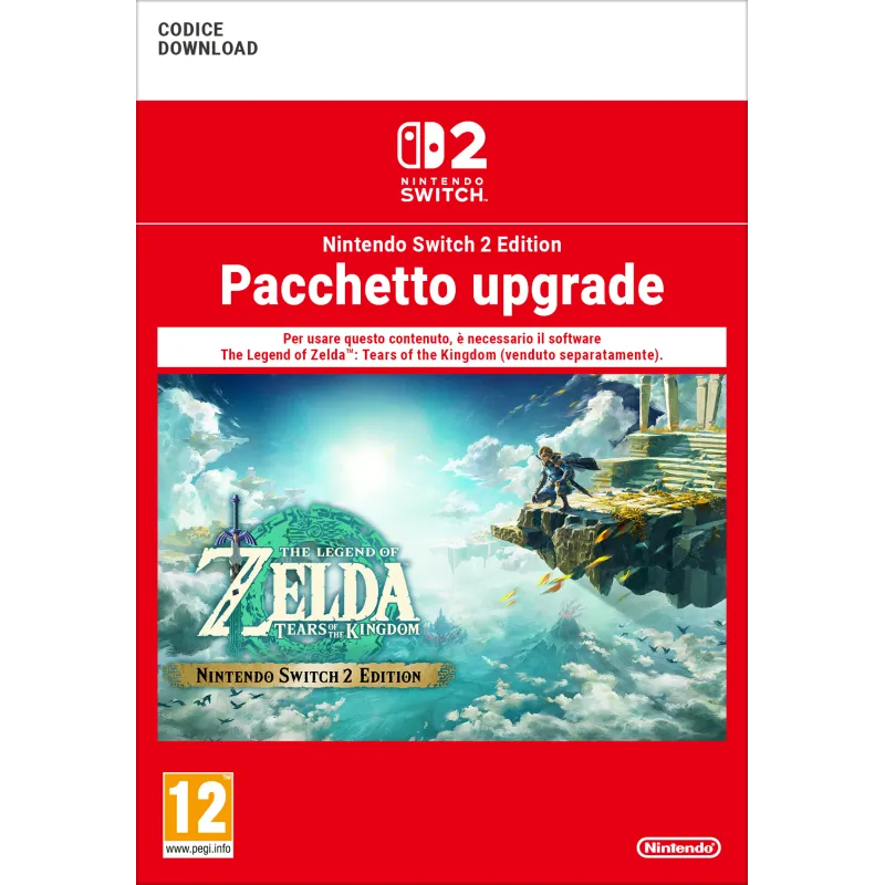The Legend of Zelda: Tears of the Kingdom – Pacchetto upgrade alla Nintendo Switch 2 Edition