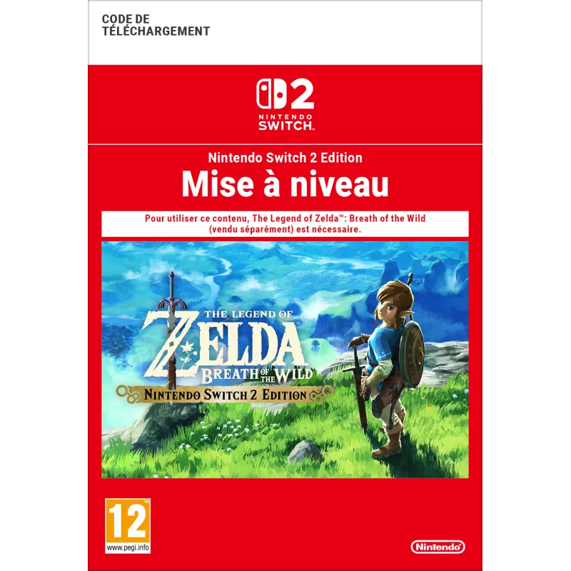 The Legend of Zelda: Breath of the Wild – Mise à niveau Nintendo Switch 2 Edition