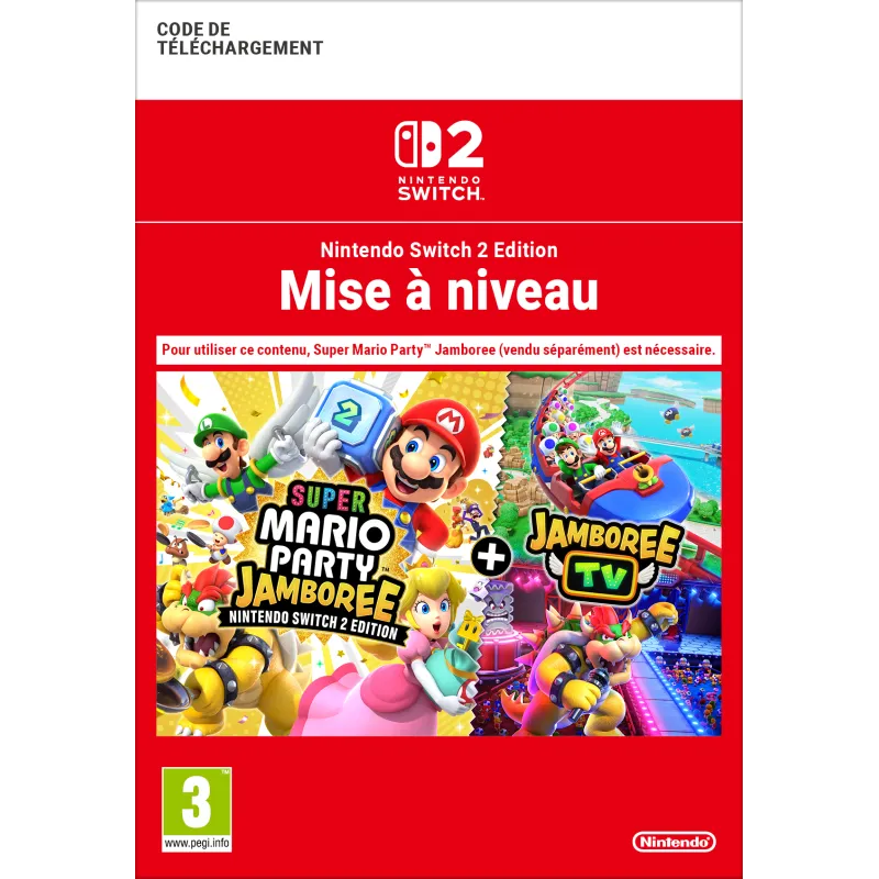 Super Mario Party Jamboree – Mise à niveau Nintendo Switch 2 Edition + Jamboree TV