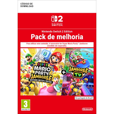 Super Mario Party Jamboree – Pack de melhoria (Nintendo Switch 2 Edition) + Jamboree TV