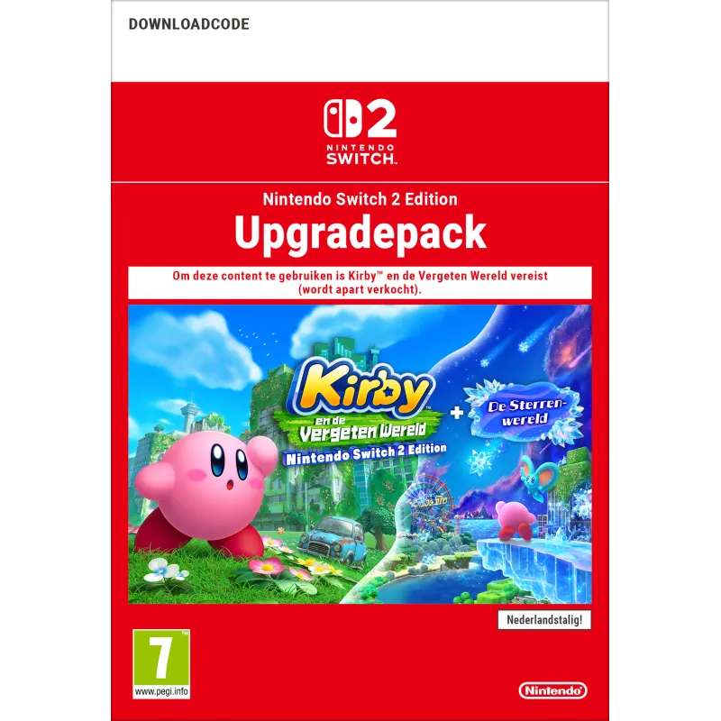 Kirby en de Vergeten Wereld – Nintendo Switch 2 Edition + De Sterrenwereld-upgradepack