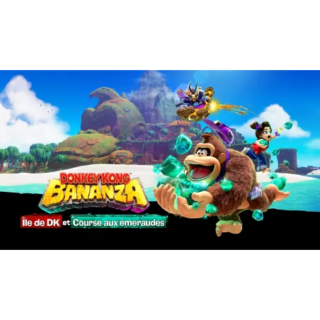 Donkey Kong Bananza : Île de DK et Course aux émeraudes