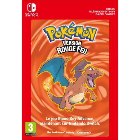 Pokémon Version Rouge Feu