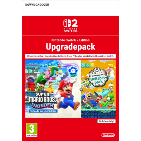 Super Mario Bros. Wonder – Nintendo Switch 2 Edition + Samen naar het Bellabelpark-upgradepack