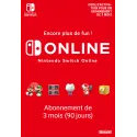 Nintendo Switch Online (Abonnement individuel - 3 mois)