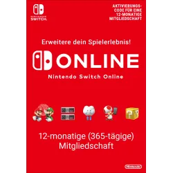 Nintendo Switch Online (Einzelmitgliedschaft - 12 Monate)