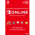 Nintendo Switch Online (Abbonamento individuale - 12 mesi)