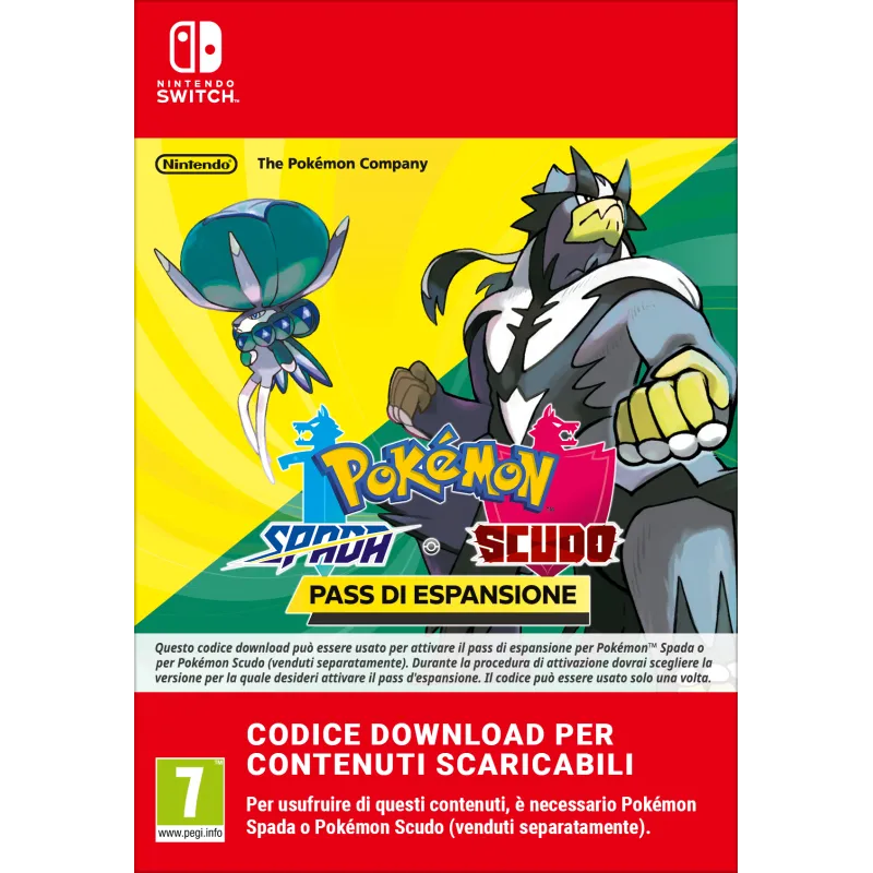 Pass di espansione di Pokémon Scudo