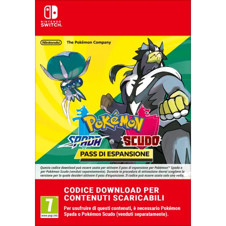 Pass di espansione di Pokémon Scudo
