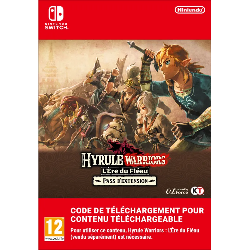 Pass d'extension pour Hyrule Warriors : L'Ère du Fléau