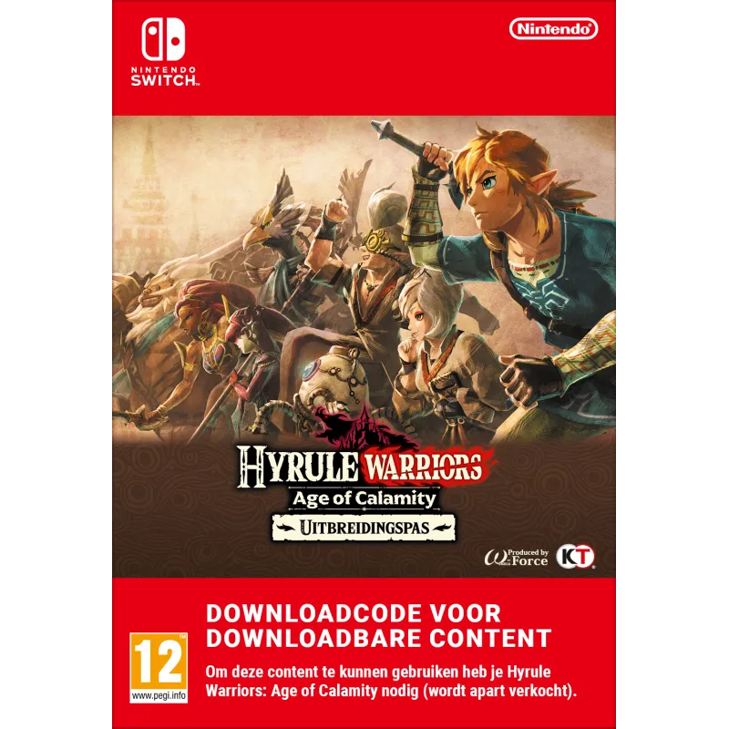 Uitbreidingspas voor Hyrule Warriors: Age of Calamity