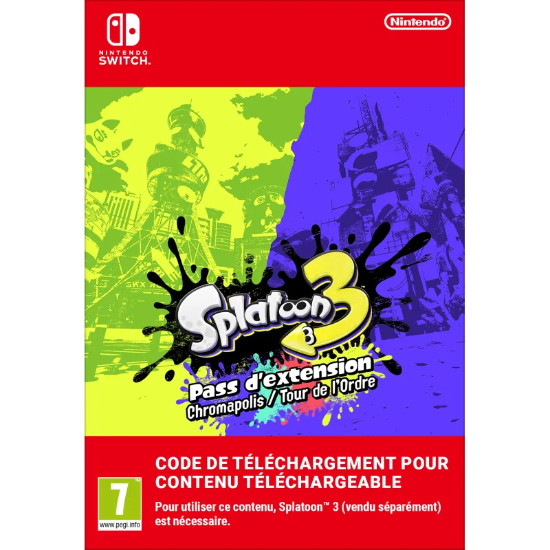 Pass d'extension pour Splatoon 3