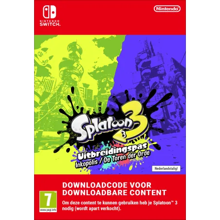 Uitbreidingspas voor Splatoon 3