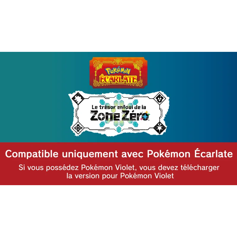 Pokémon Écarlate/Violet : Le trésor enfoui de la Zone Zéro