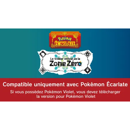 Pokémon Écarlate/Violet : Le trésor enfoui de la Zone Zéro