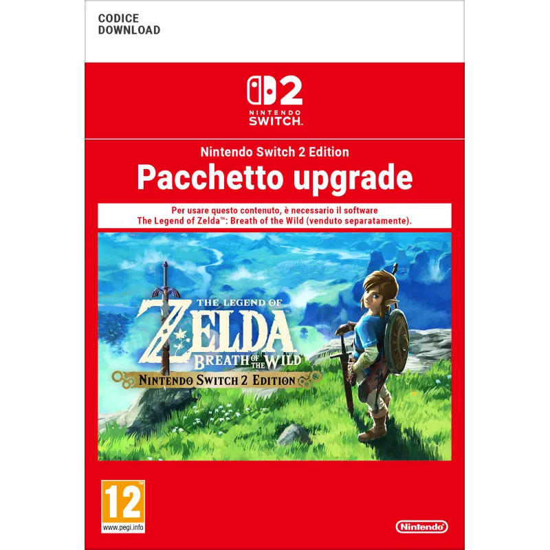 The Legend of Zelda: Breath of the Wild – Pacchetto upgrade alla Nintendo Switch 2 Edition