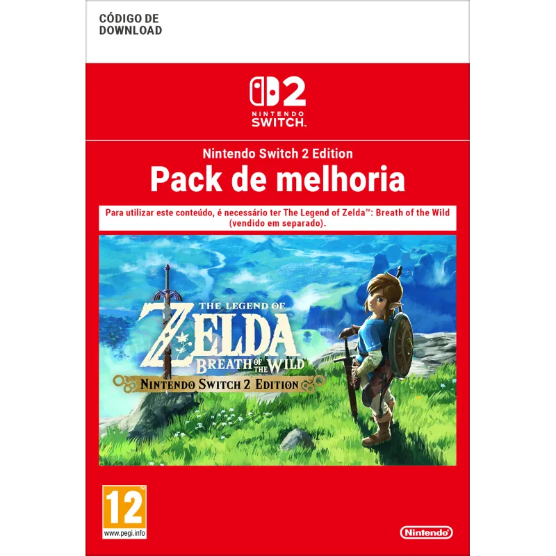 The Legend of Zelda: Breath of the Wild – Pack de melhoria (Nintendo Switch 2 Edition)