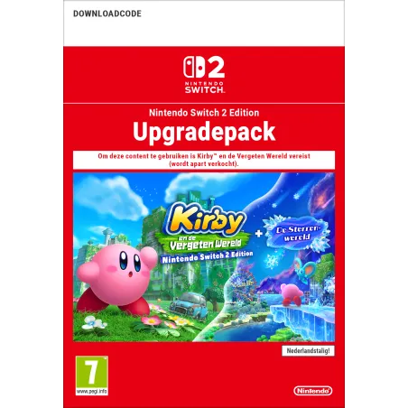 Kirby en de Vergeten Wereld – Nintendo Switch 2 Edition + De Sterrenwereld-upgradepack