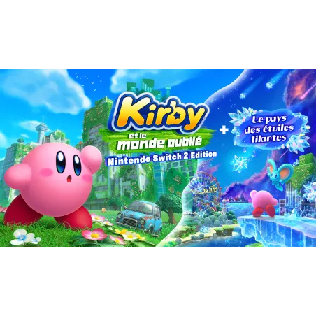 Kirby et le monde oublié – Mise à niveau Nintendo Switch 2 Edition + Le pays des étoiles