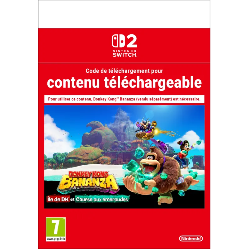 Donkey Kong Bananza : Île de DK et Course aux émeraudes