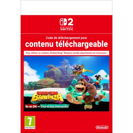 Donkey Kong Bananza : Île de DK et Course aux émeraudes
