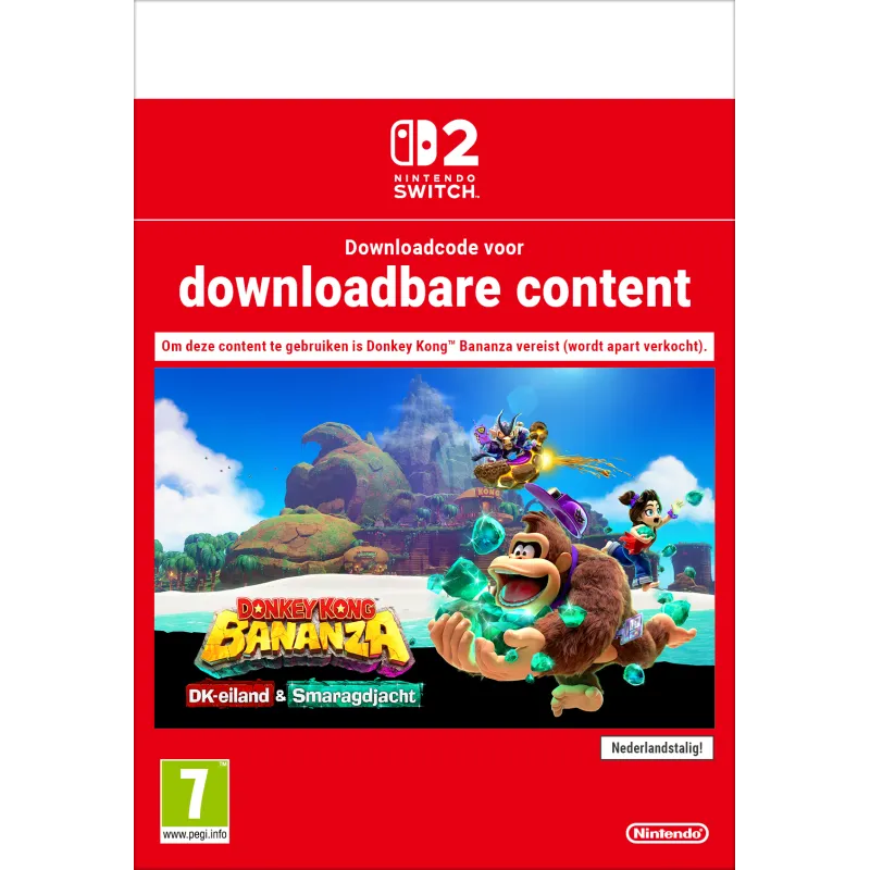 Donkey Kong Bananza: DK-eiland & Smaragdjacht