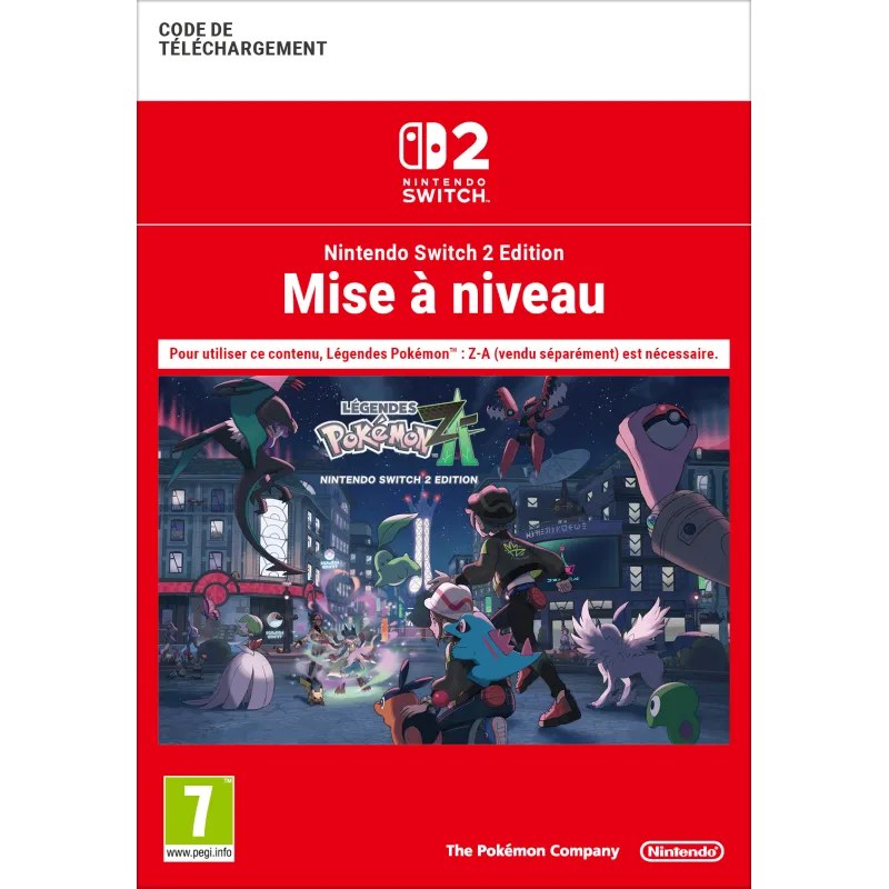 Légendes Pokémon : Z-A – Mise à niveau Nintendo Switch 2 Edition