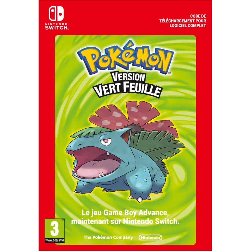 Pokémon Version Vert Feuille