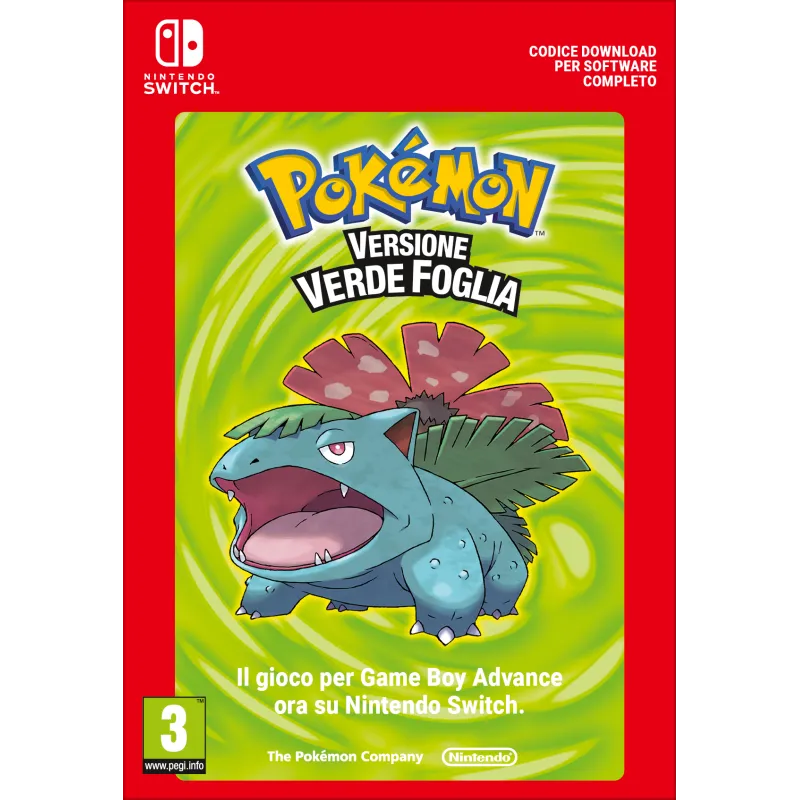 Pokémon Versione Verde Foglia