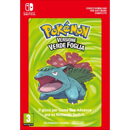 Pokémon Versione Verde Foglia