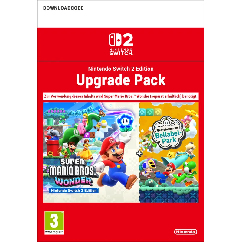 Super Mario Bros. Wonder – Nintendo Switch 2 Edition + Gemeinsam im Bellabel-Park Upgrade Pack