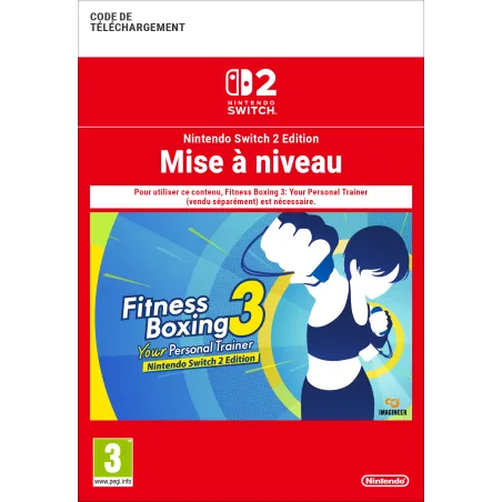 Fitness Boxing 3: Your Personal Trainer – Pack de mise à niveau vers Nintendo Switch 2 Edition - The Shop Gamer