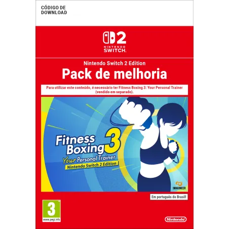 Fitness Boxing 3: Your Personal Trainer – Pacote de atualização para Nintendo Switch 2 Edition - The Shop Gamer