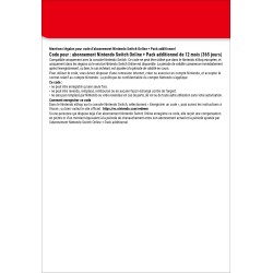 Nintendo Switch Online + Pack additionnel (Abonnement individuel)