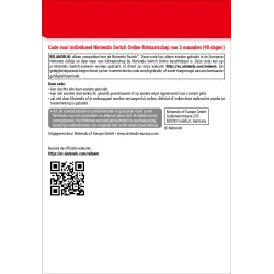 Nintendo Switch Online, individueel abonnement - 3 maanden - The Shop Gamer
